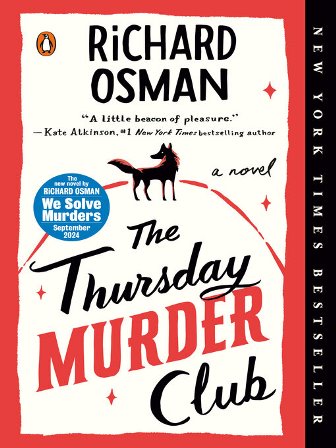 The Thursday Murder Club book cover.